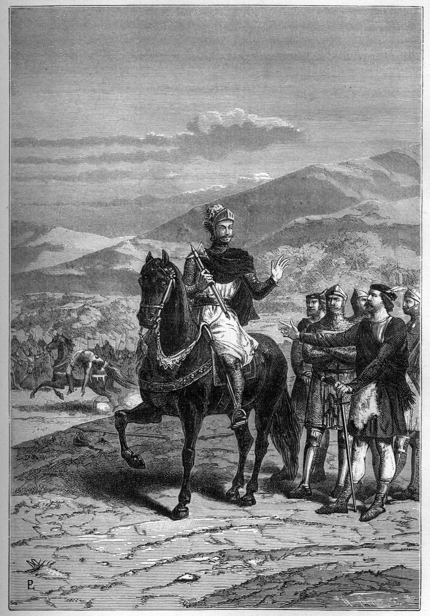 Robert le Bruce avant Bannockburn, 1313, Écosse - Robert Ier d