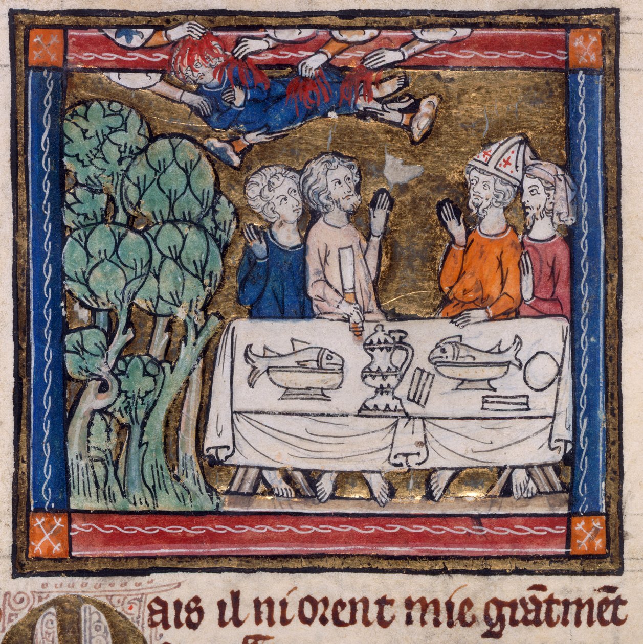 Sept mains jettent du feu sur Moys, illustration de 