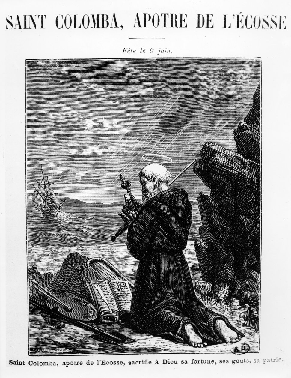 Saint Columba, Apôtre de l
