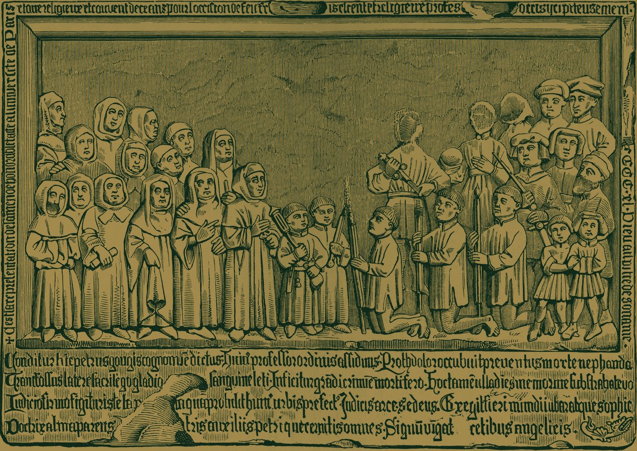 Sergents du prévôt de Paris - French School