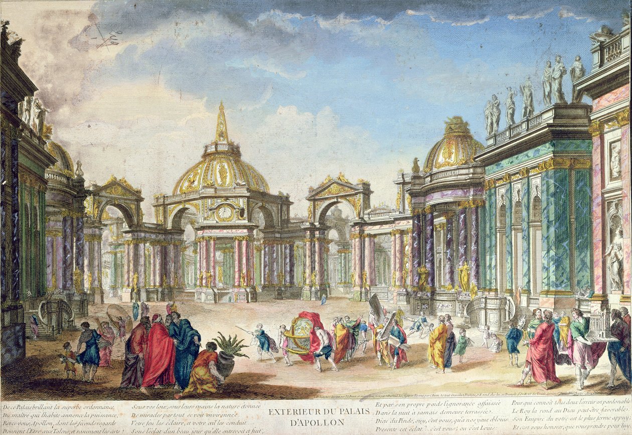 Décor de scène pour l