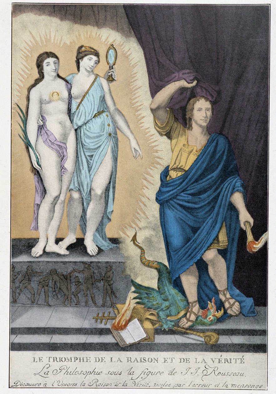 Siècle des Lumières : « Le Triomphe de la Raison et de la Vérité » - French School