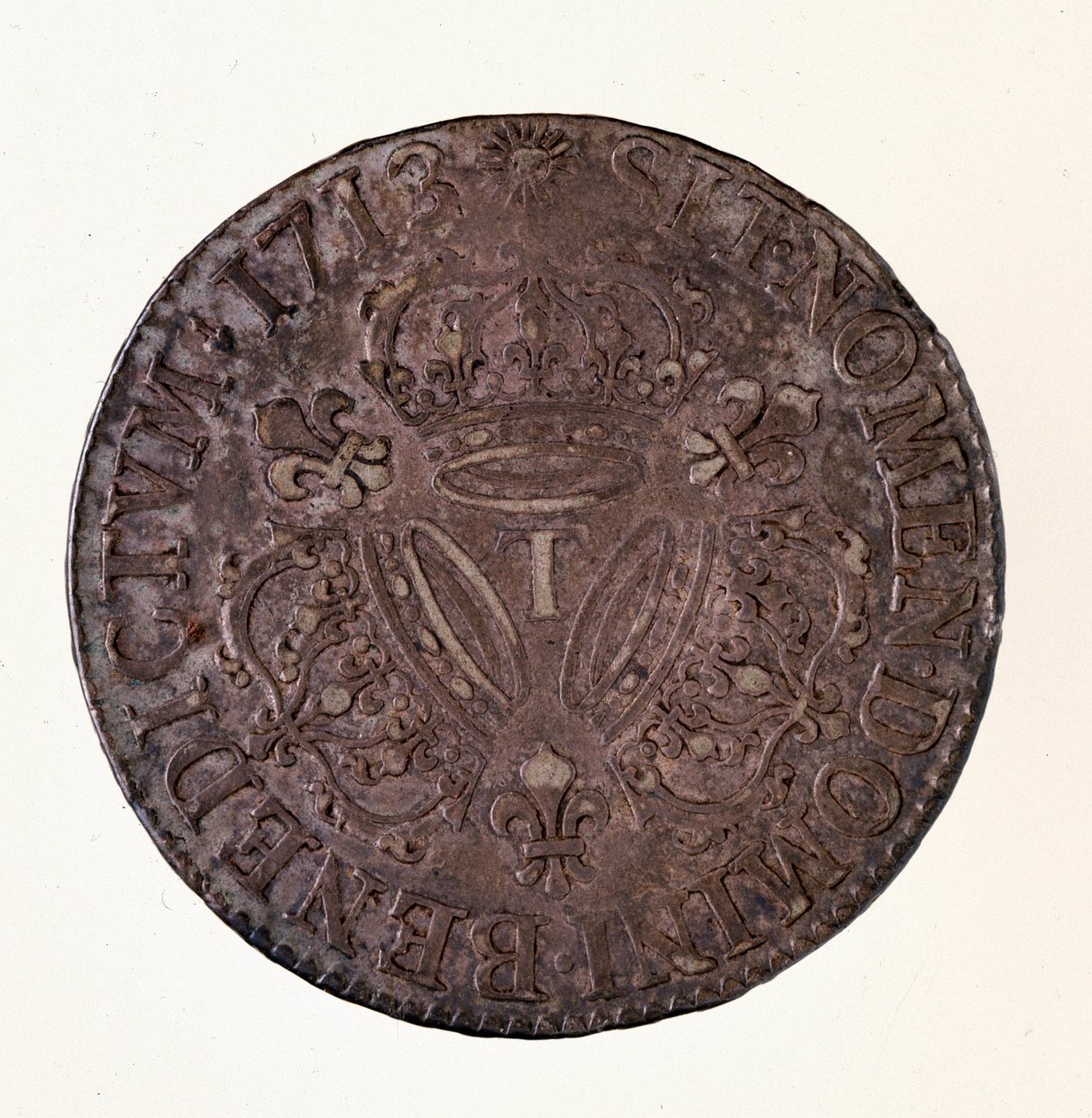 Écu français en argent, règne de Louis XIV - French School