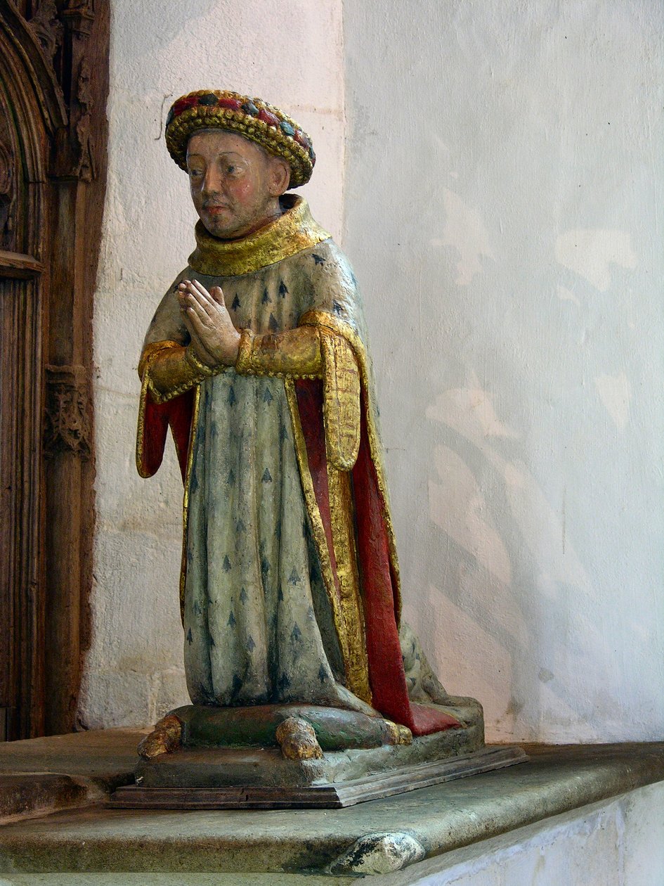 Statue de Jean V, Duc de Bretagne - French School