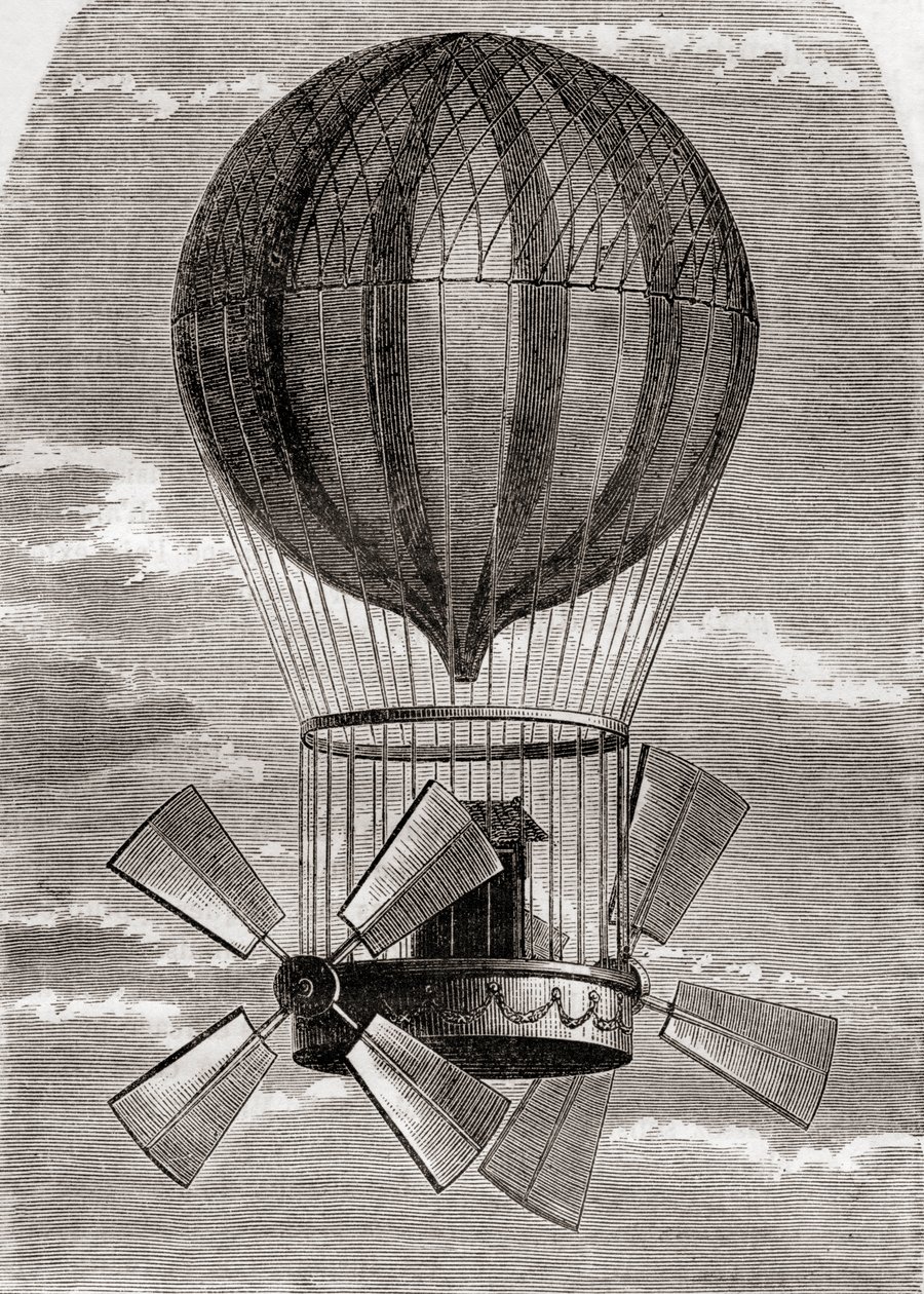 Le ballon à air chaud Comte d