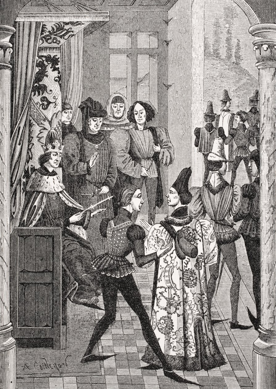 La cour du roi ou Grand Conseil, d