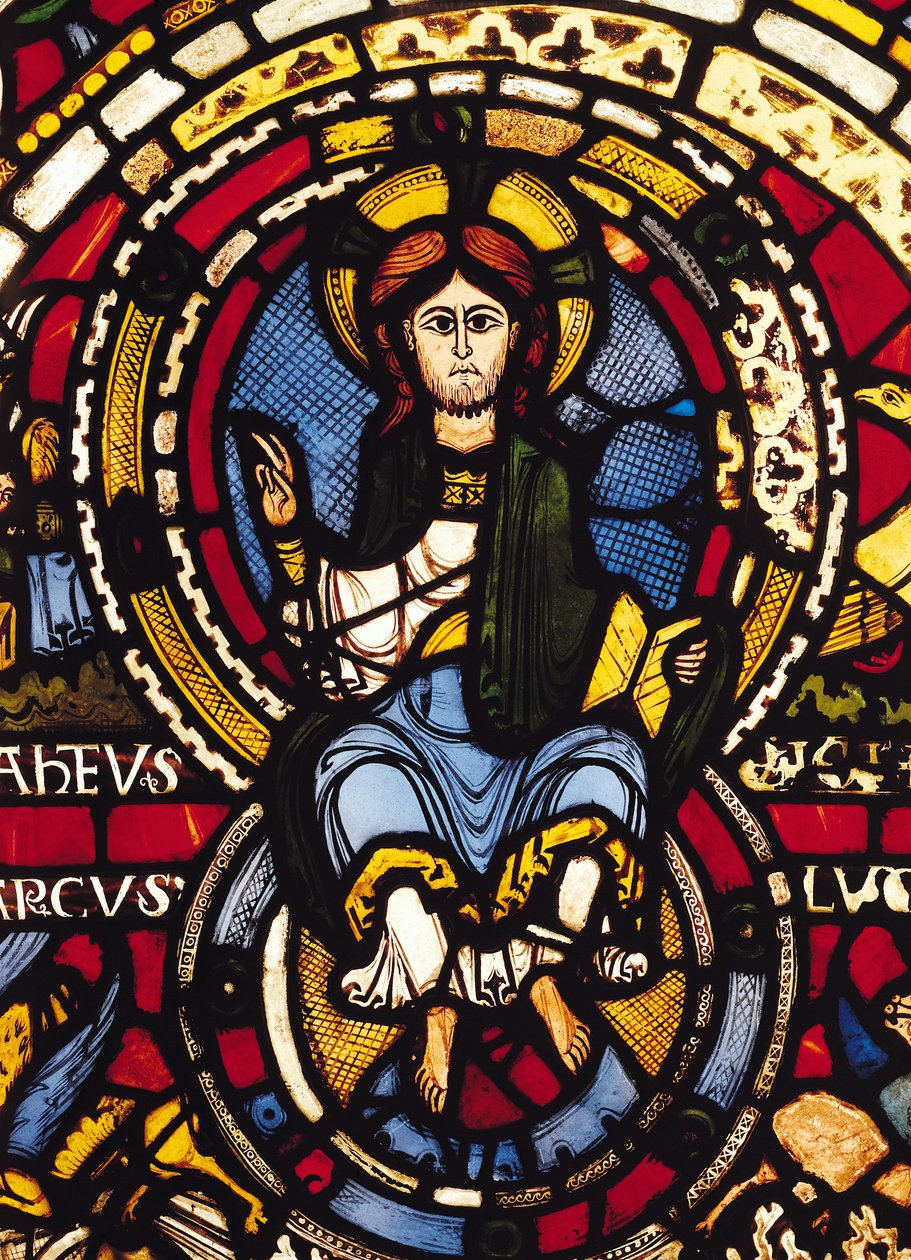 Le Jugement Dernier, détail du Christ - French School