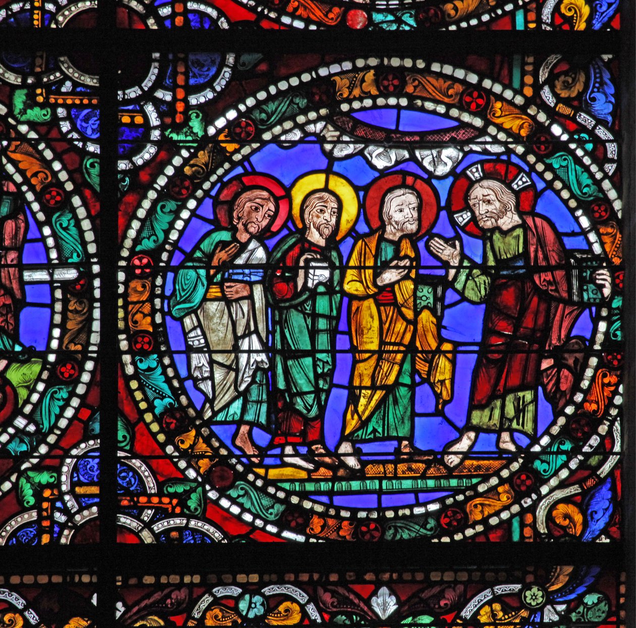 La Passion : Christ - descend du Mont Thabor - French School