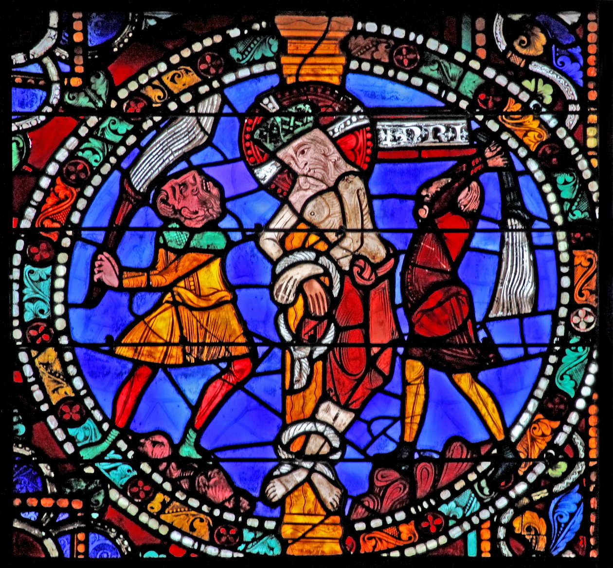 La Passion : La flagellation - French School