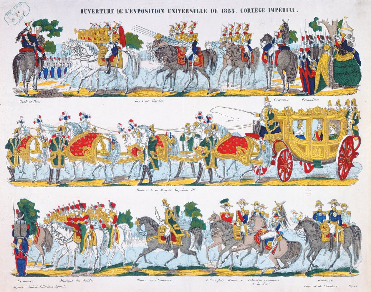 Le cortège royal à l