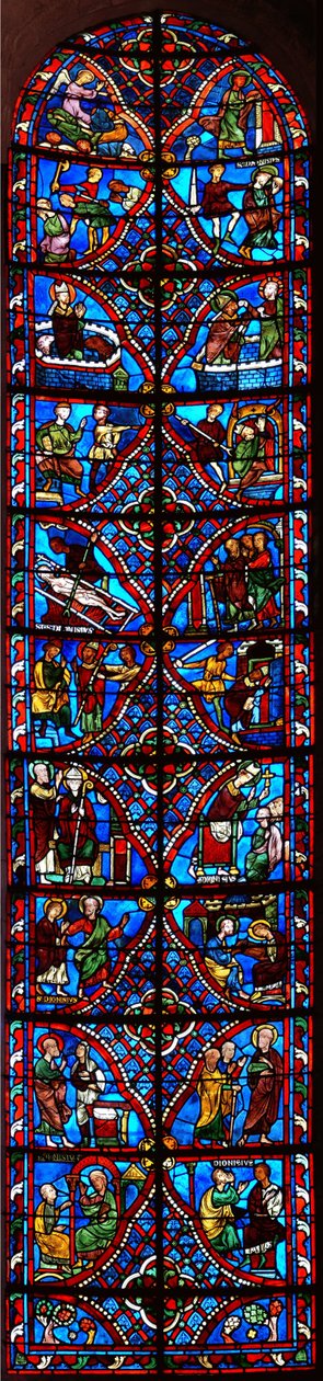 La fenêtre de Saint Denys - French School