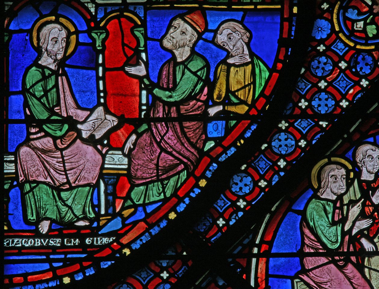 La fenêtre de Saint Jacques : Almongenes se convertit - French School