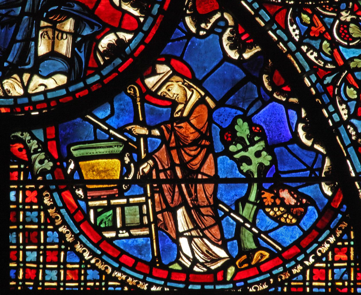 Saint Lubin : bénit de l
