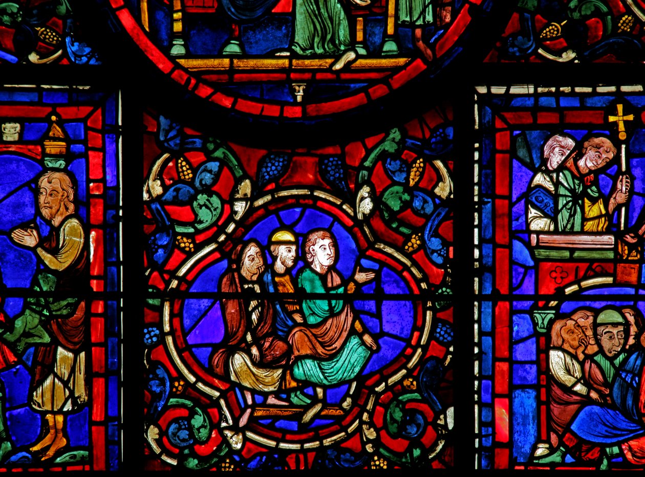 La fenêtre de Saint Martin : décorative - French School