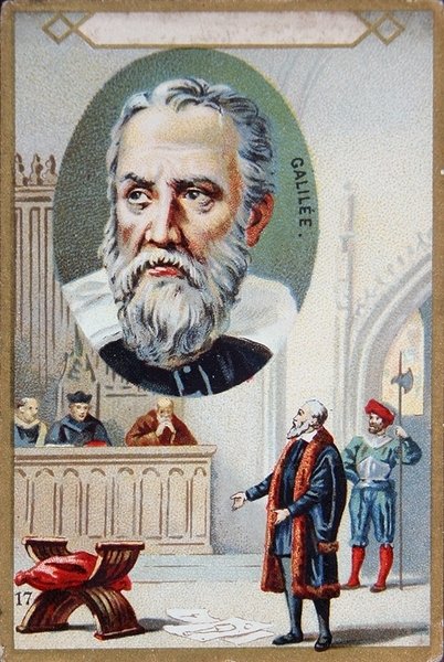 Le procès de Galilée (1564-1642) en 1633 - French School