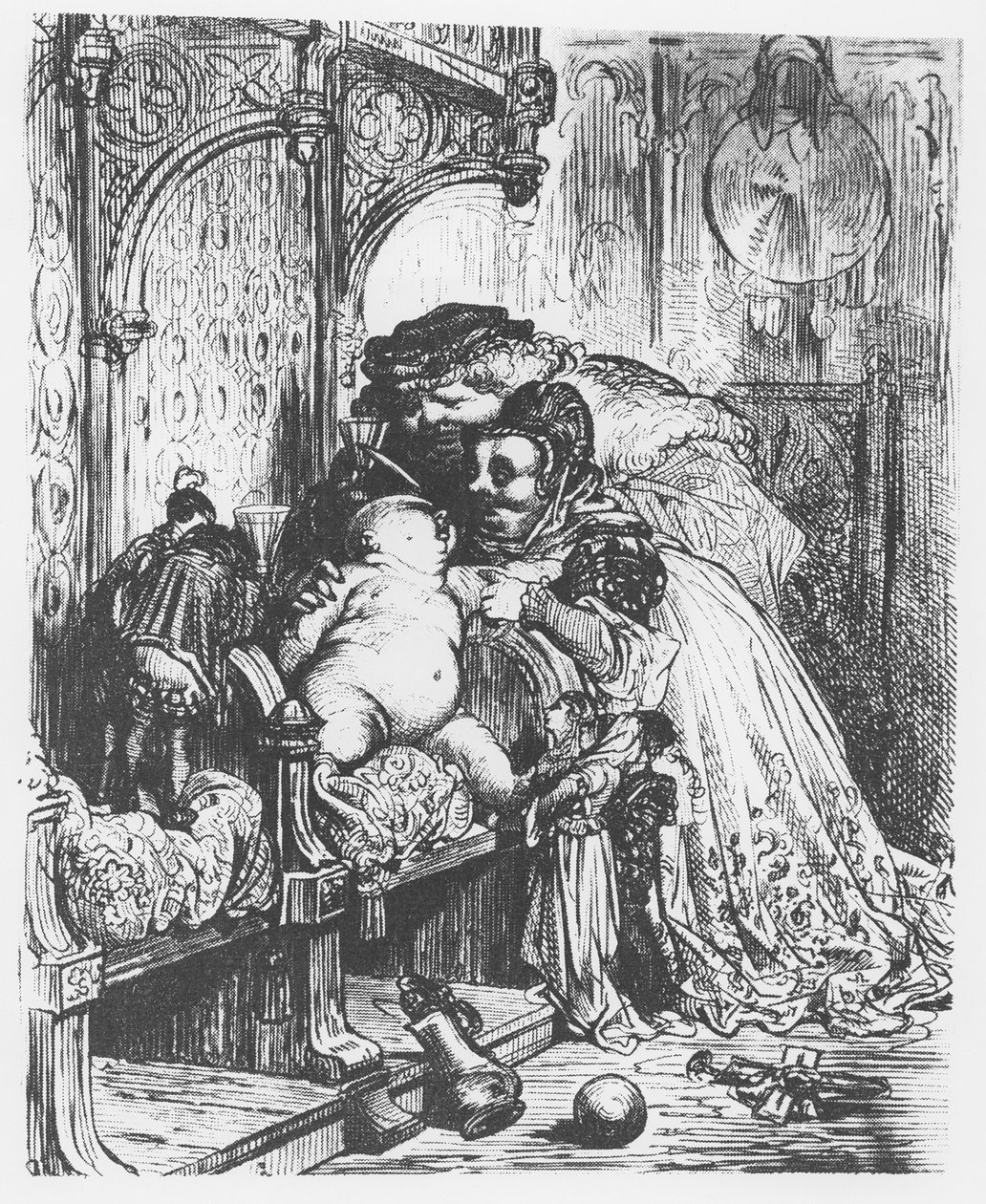 La naissance de Pantagruel, illustration de 