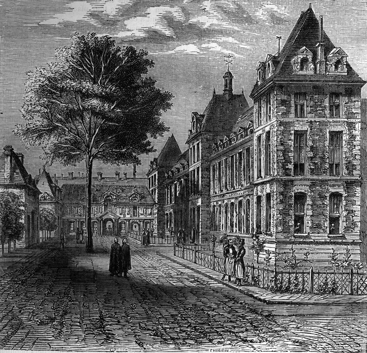 La cour de l