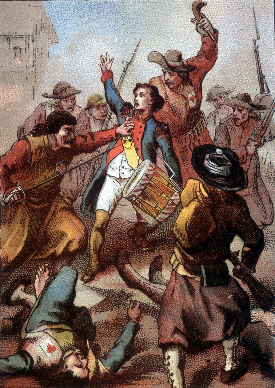 La mort de Joseph Barra ou Bara (1779 - 1793). - French School