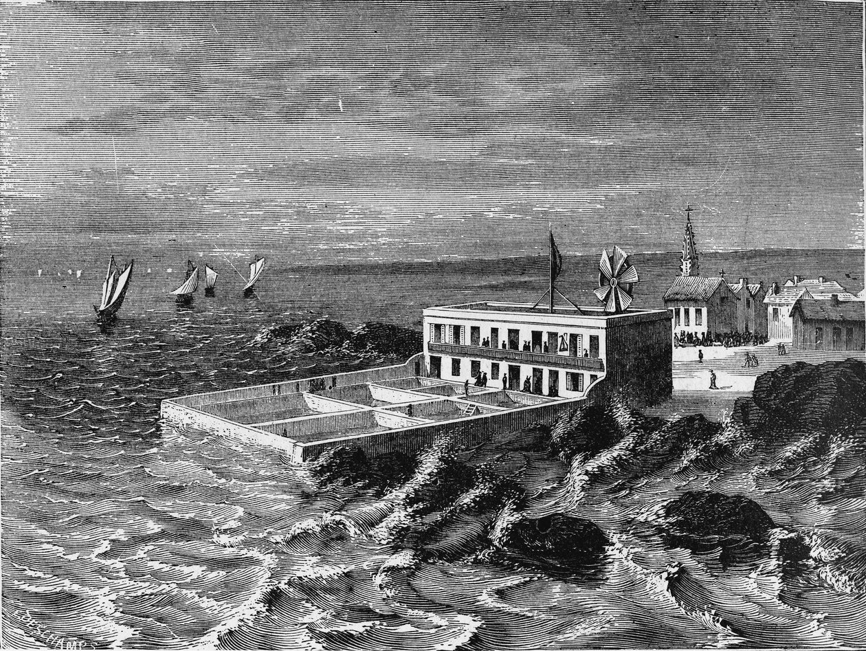 Le laboratoire océanographique de Concarneau. Dans 