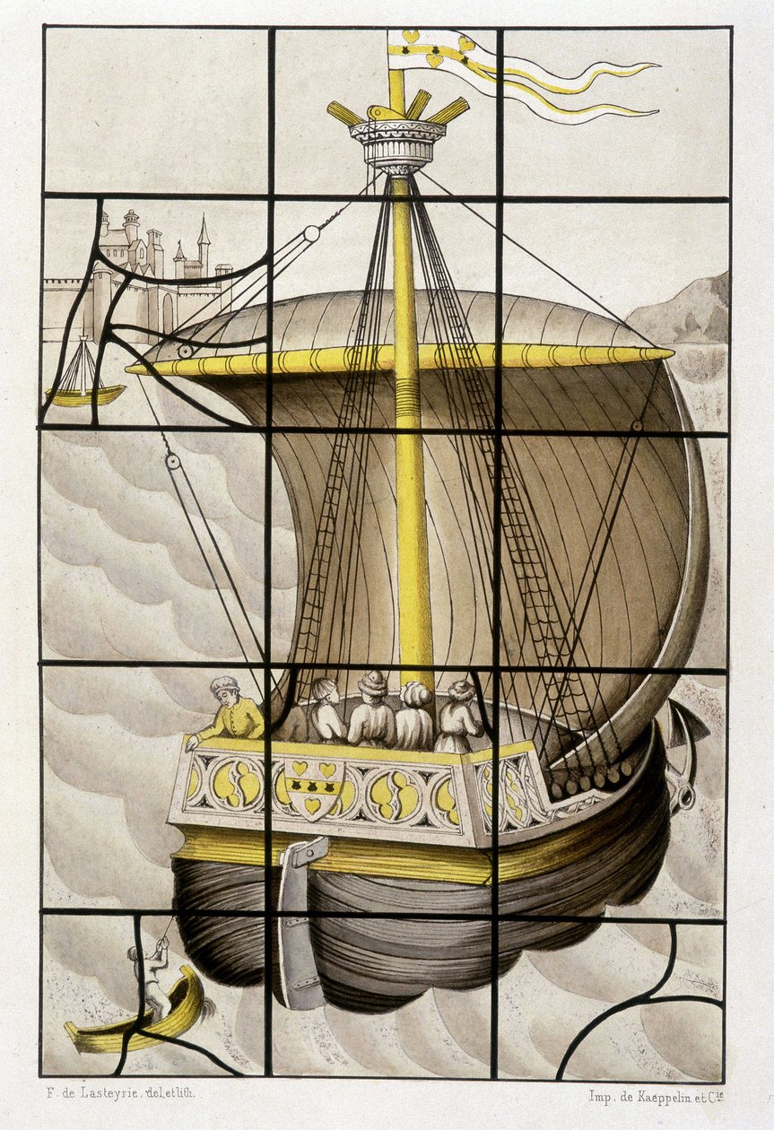 Le navire de Jacques Cœur - French School
