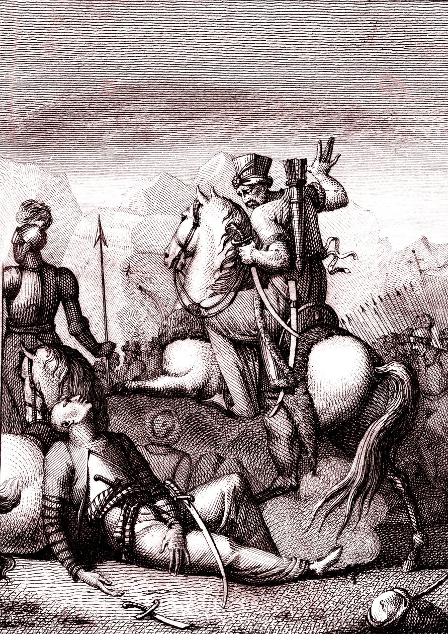 Le sultan turc Soliman dans "Jérusalem délivrée" de Torquato Tasso - French School