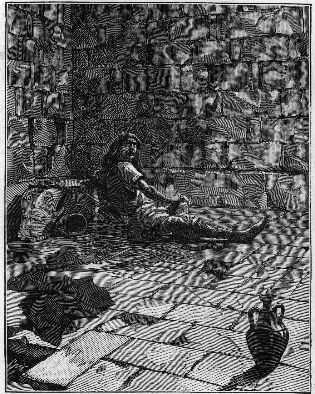 Vercingétorix (c. 72-46 av. J.-C.), chef gaulois, est resté en prison pendant six ans - French School