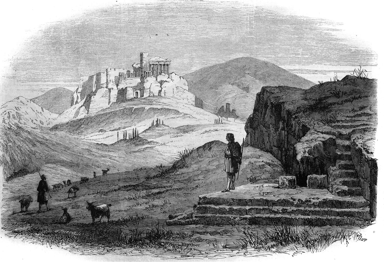 Vue de la Pnyx, colline d