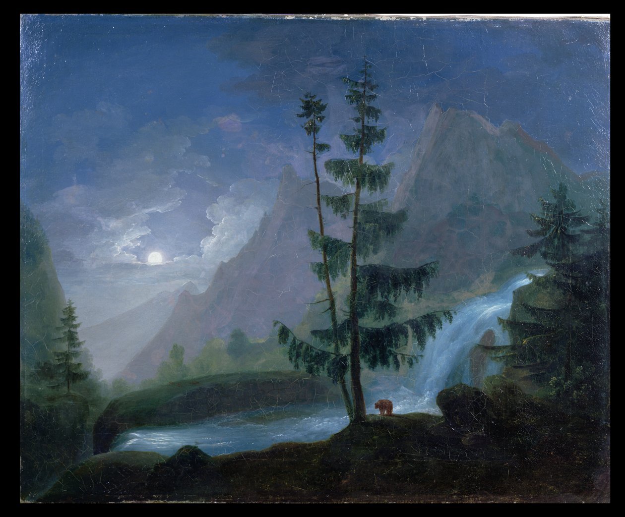 Cascade près du Pont d