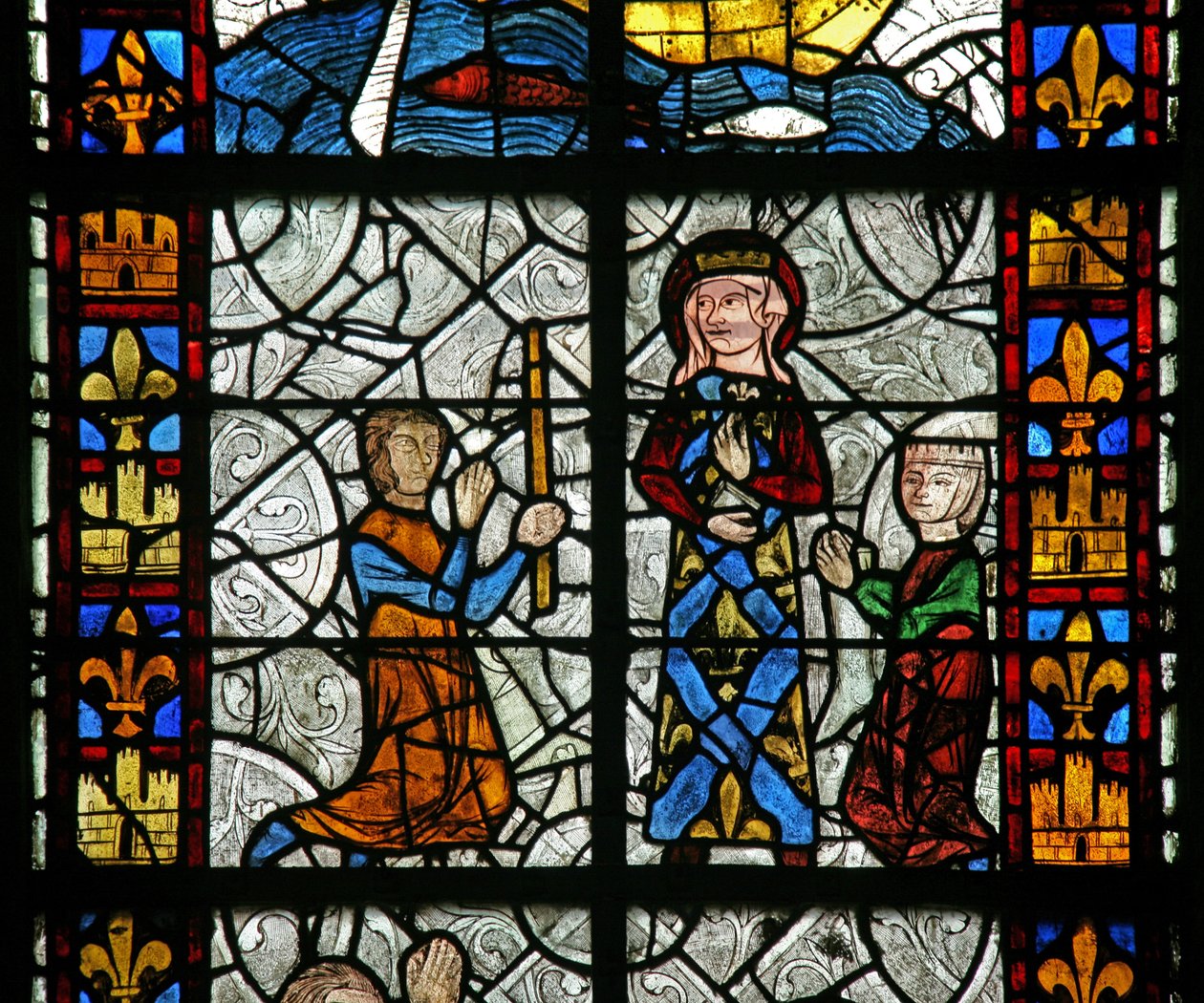 Sainte Radegonde : une guérison au tombeau de la sainte; de la goutte ? (Probablement pas la guérison traditionnelle de Godas) - French School