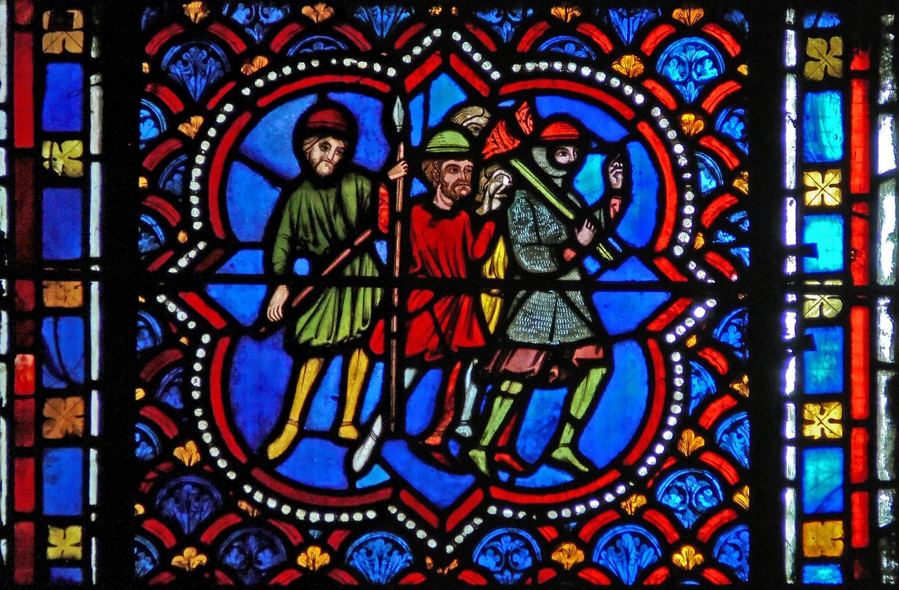 Fenêtre s2-L représentant des personnes sur le point d