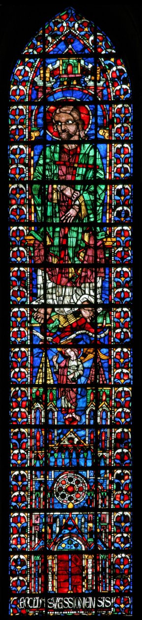 Fenêtre w102 représentant Saint André et l