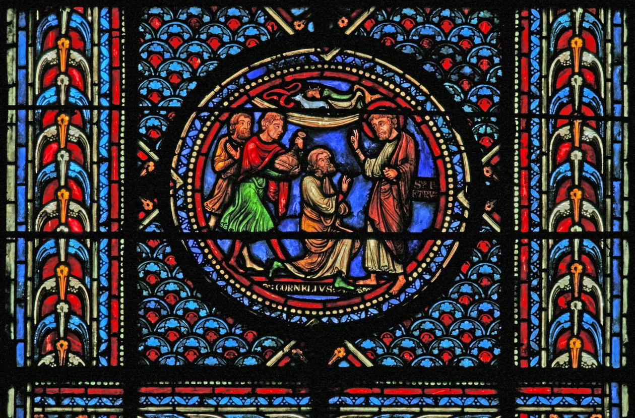 Saint Pierre convertit le Centurion - French School
