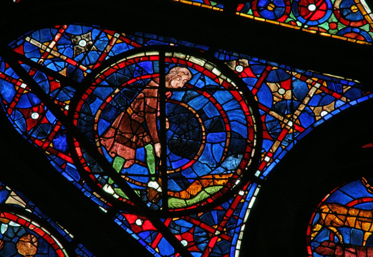 Caïn cultive la terre - French School