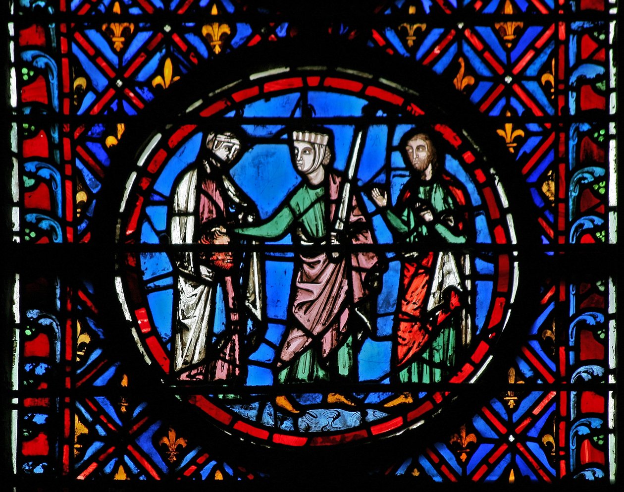 Judith exhibant la tête d