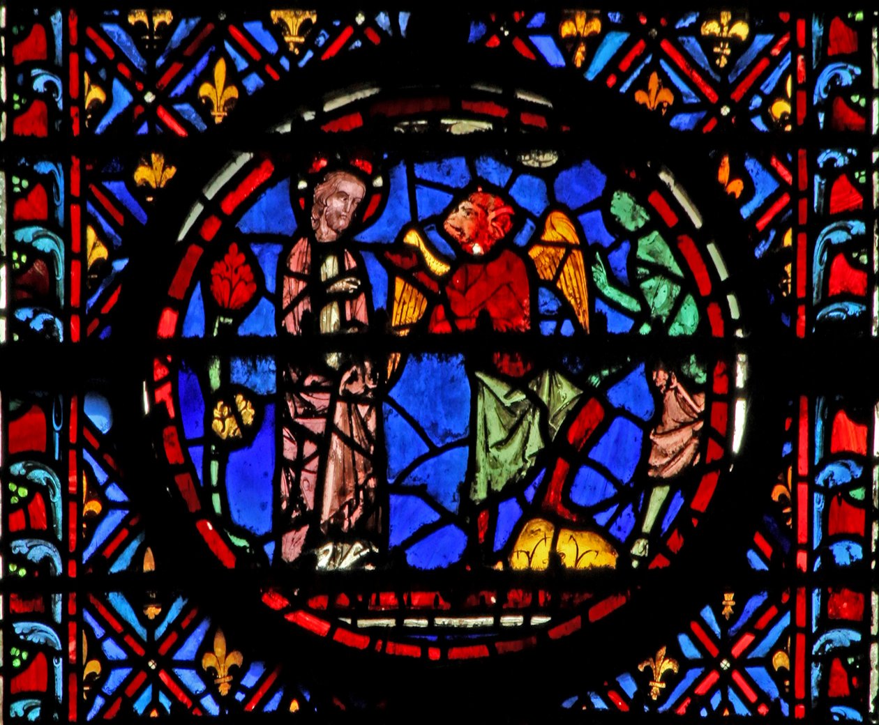 Satan demande à Dieu la permission de tester Job - French School