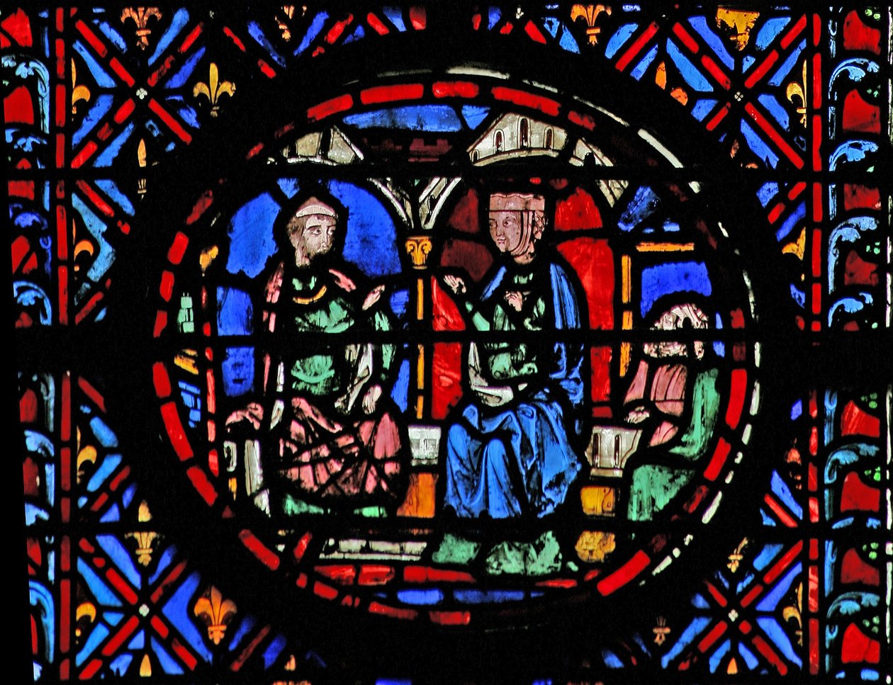 Le grand prêtre louant Judith - French School