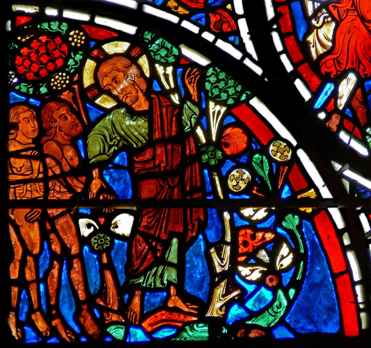 Dieu avertit Adam et Ève à propos de l