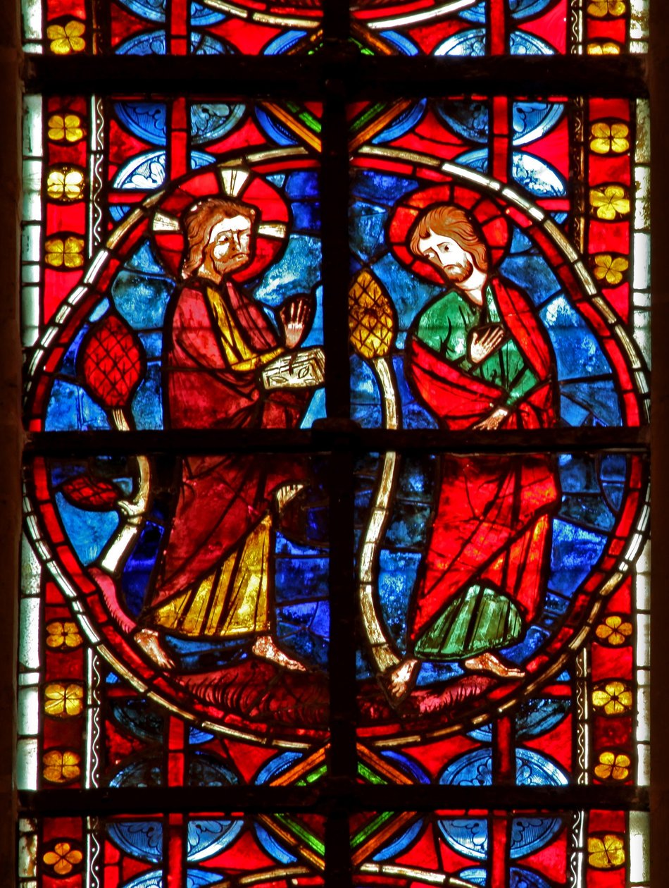 Saint Jacques avec le Christ - French School