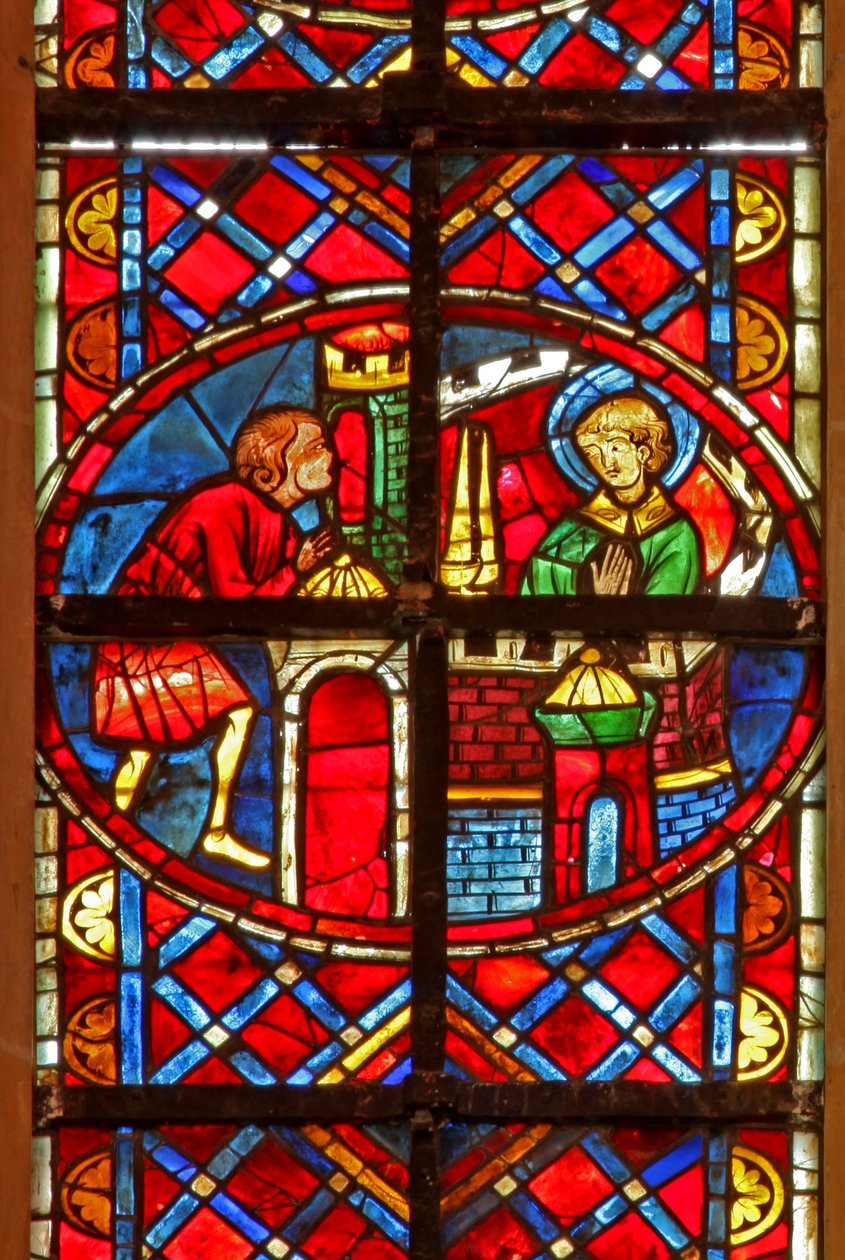 Saint Vincent convertit son geôlier - French School