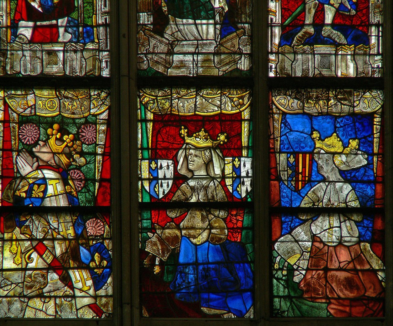 Fenêtre w217 représentant Louis II d