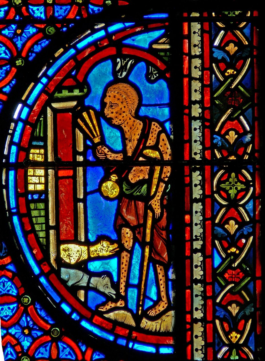 La Parabole du riche et de Lazare - French School