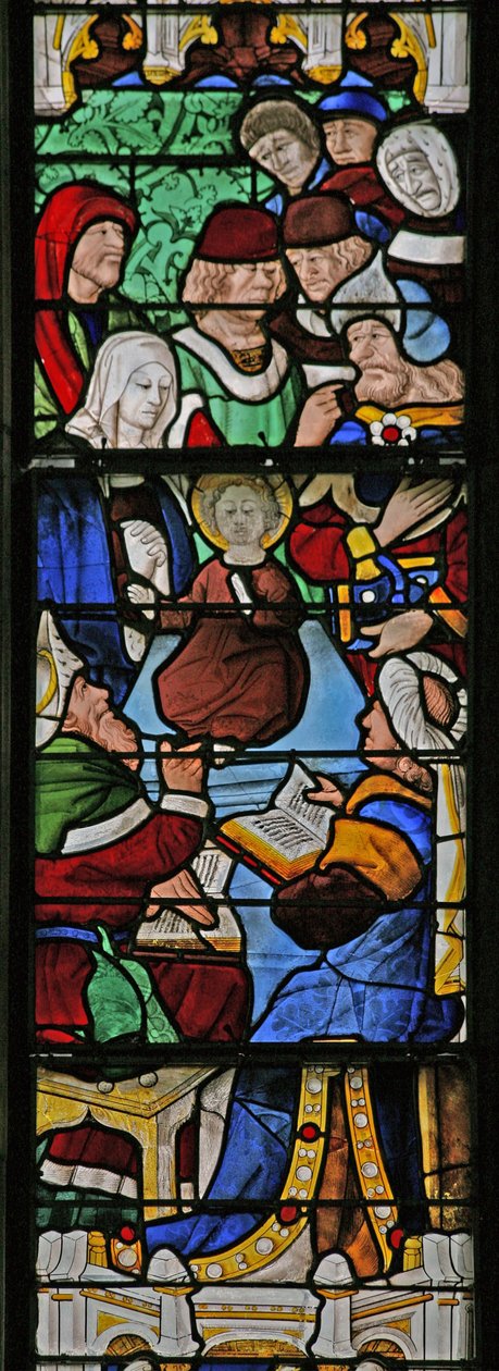 Christ avec les docteurs dans le Temple - French School