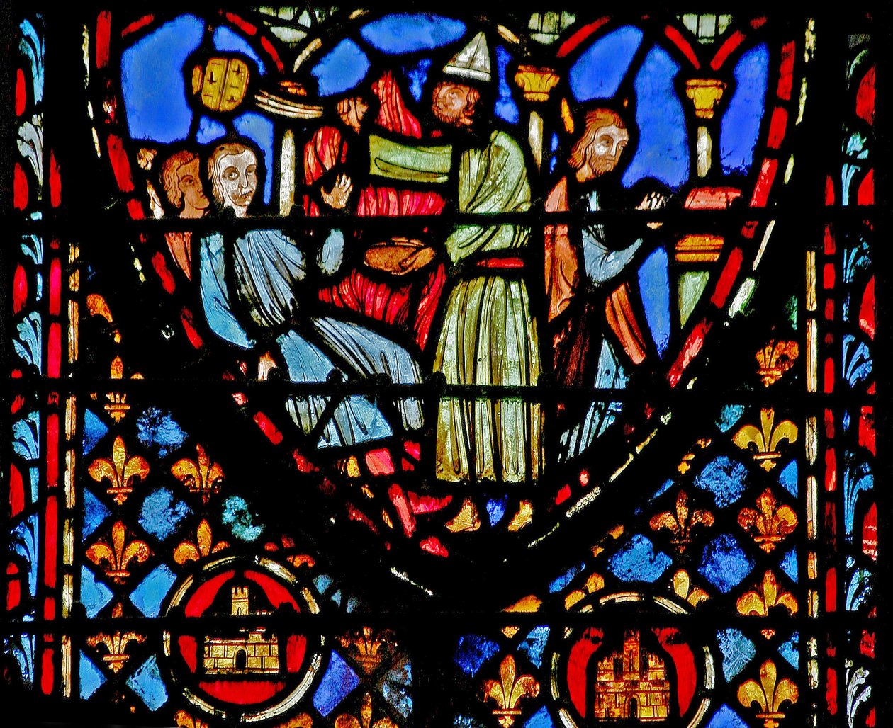 Aaron intercède pour mettre fin à la punition de Dieu - French School