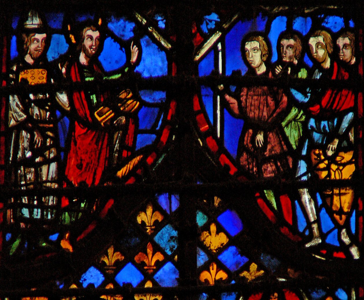 Moïse et Aaron parlent au peuple - French School