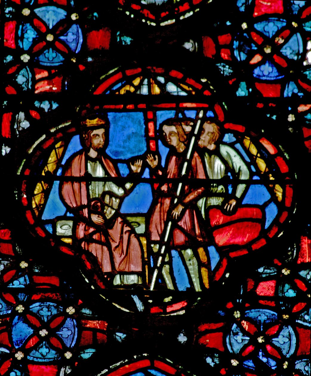 Josué donnant des ordres - French School