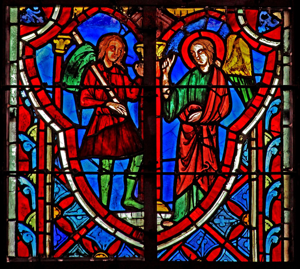 Gédéon rencontre un ange. Juges VI 11 - French School