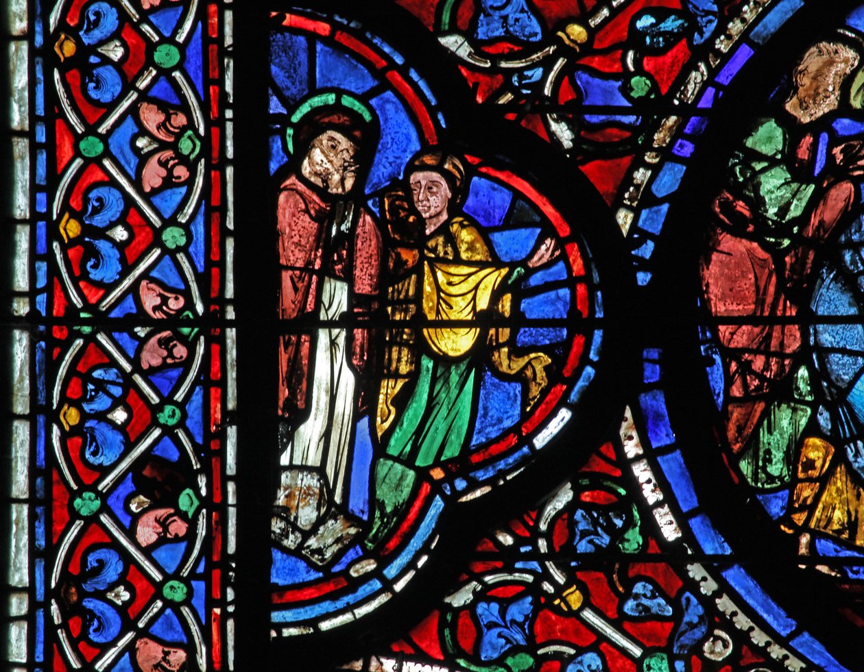 Témoins à la mort de la Vierge - French School