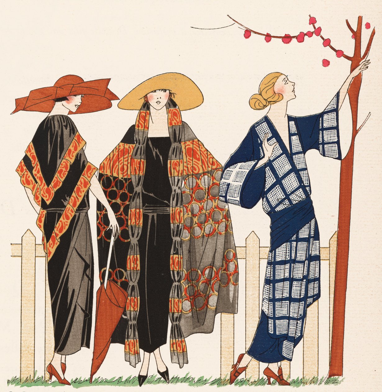 La mode féminine aux courses par Madeleine et Madeleine - French School