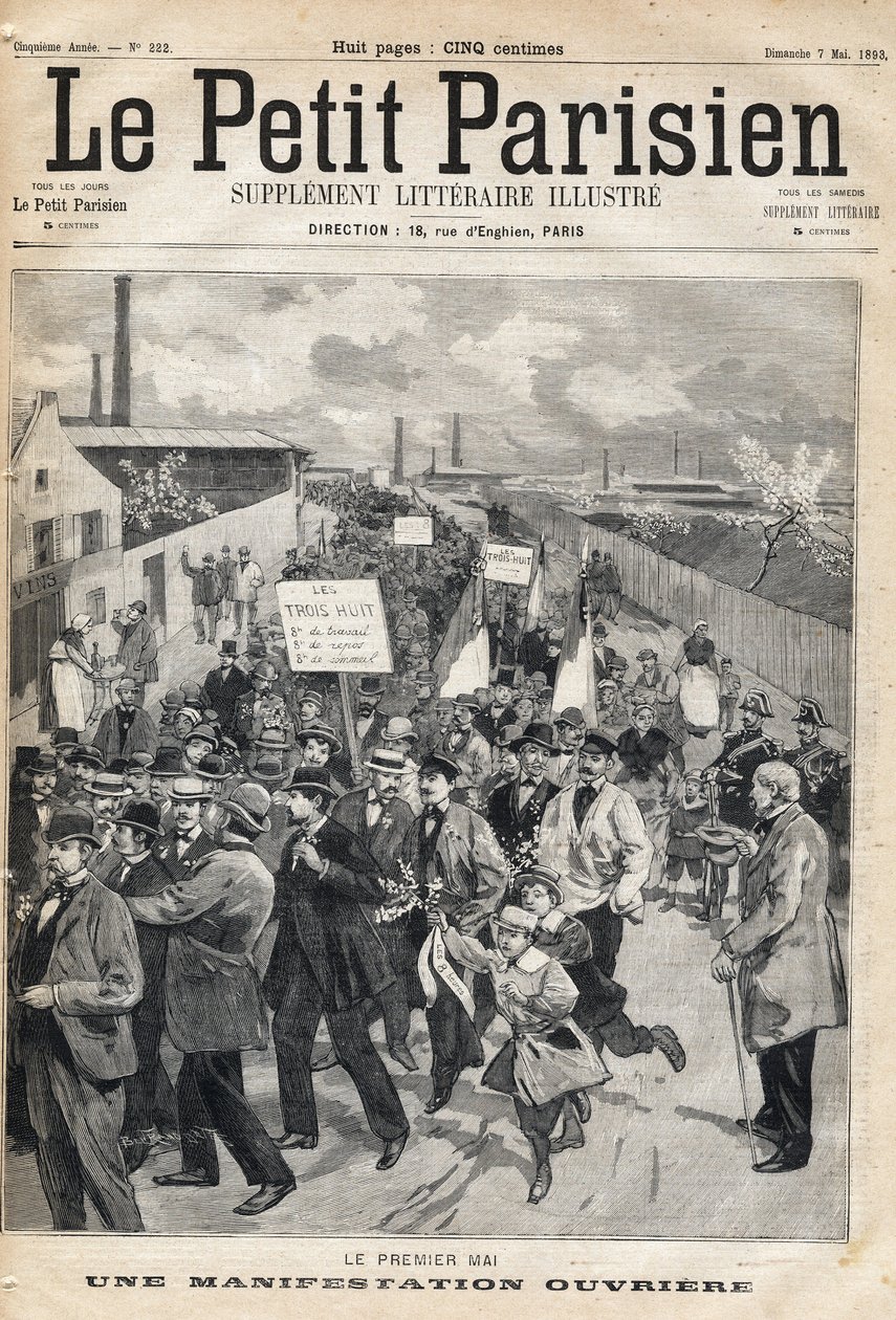 Manifestation ouvrière du 1er mai - French School