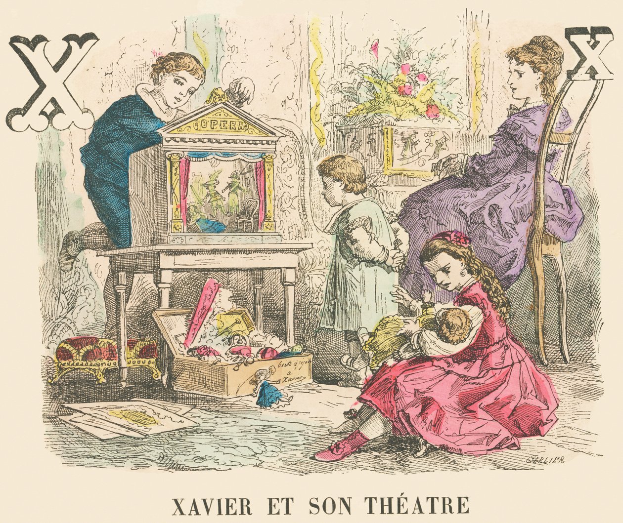 X : Xavier et son théâtre - French School